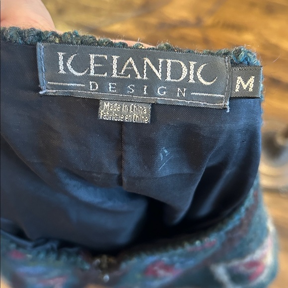 Vintage 90s Zip Up Wool Cardigan Sweater - Picture 10 of 11